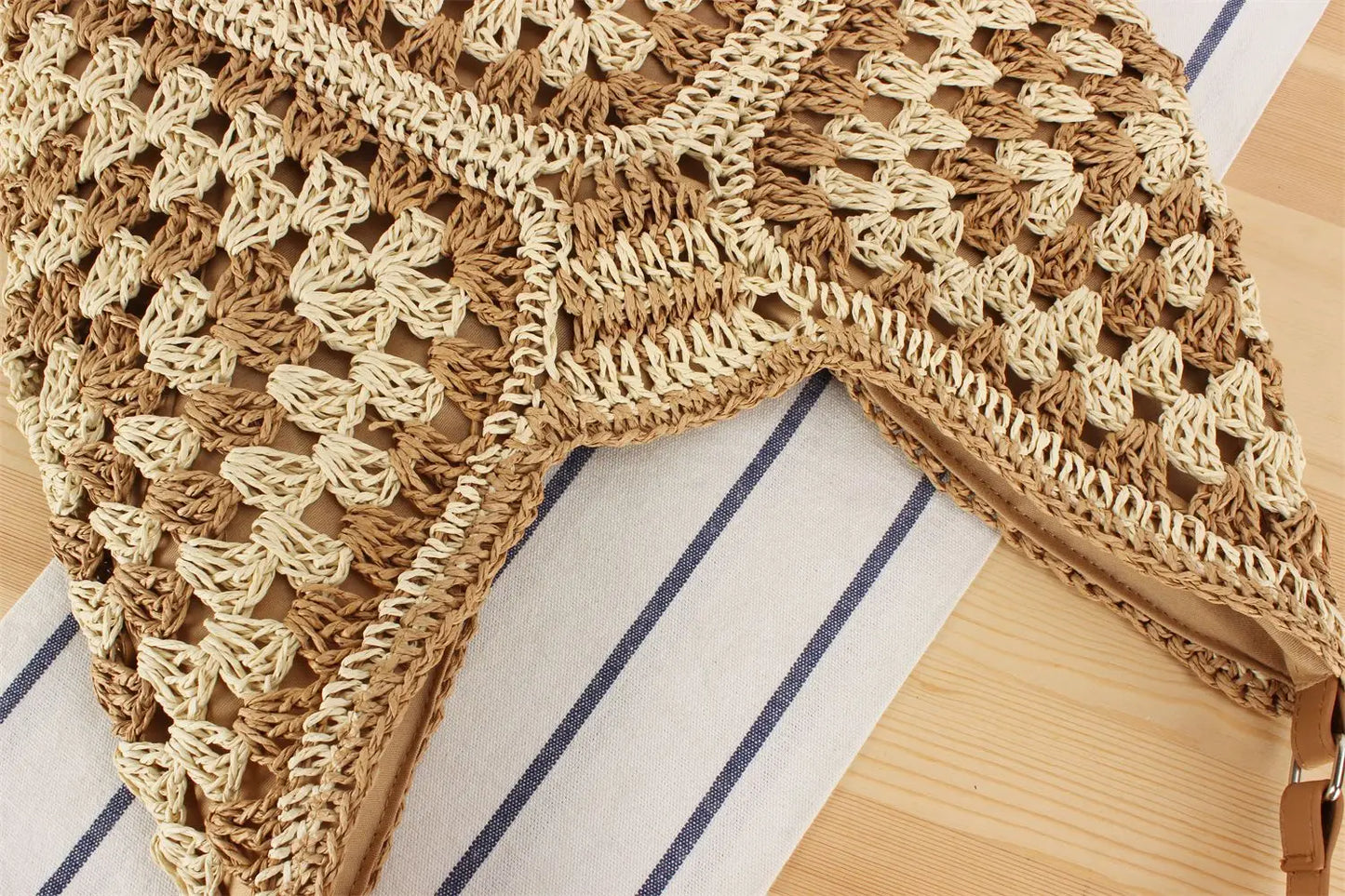 Summer Tote Clutch with Top Handle